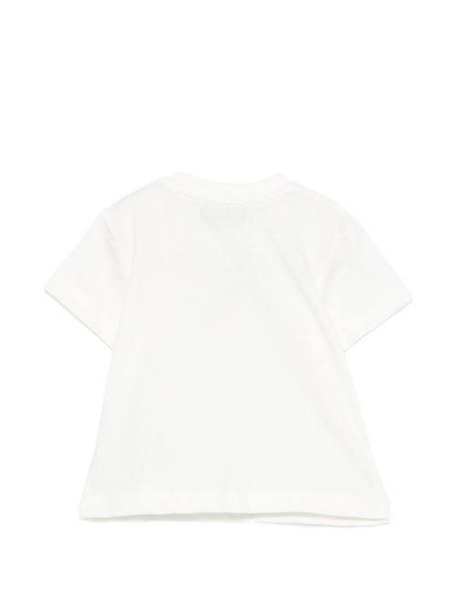 T-shirt unisex Moschino Baby bianca con logo MOSCHINO BABY | MYM047LAA2310063